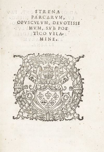 Strena Parcarum, Opusculum, Devotissimum S.ub Poetico Velamine.