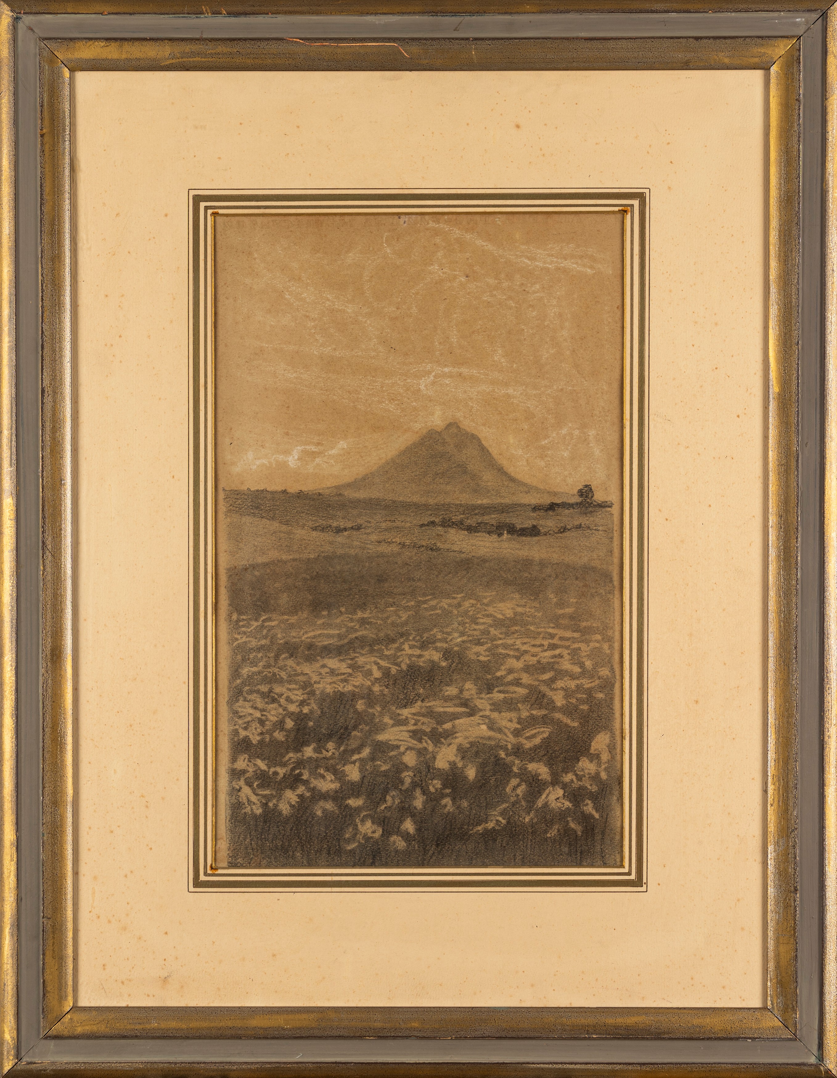 Ettore Ferrari - Veduta del Monte Circeo
