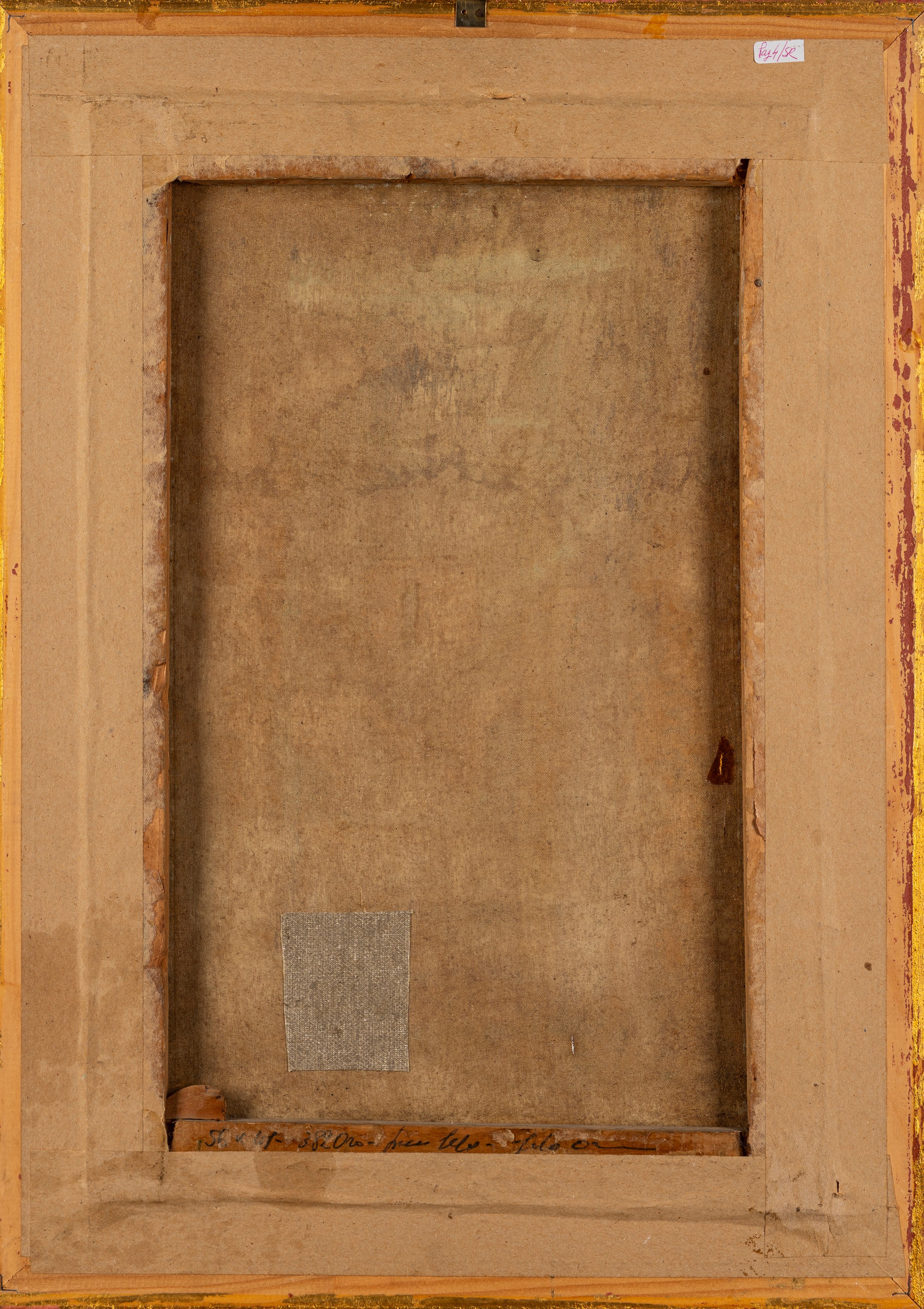 Scuola Napoletana, Prima Metà del XX Secolo - G. Gianni, Paesaggio con casolare, olio su tela