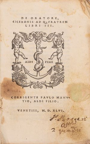 De oratore, Ciceronis ad Q. fratrem libri III