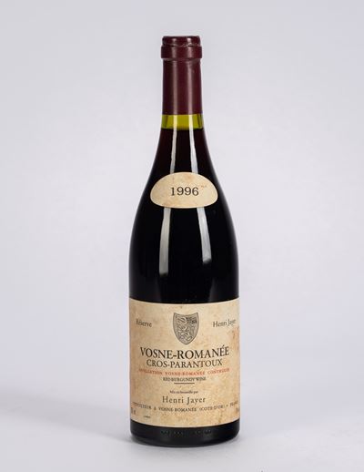 Henry Jayer, Vosne-Romanée Cros-Parantoux (1 bottiglia), 1996