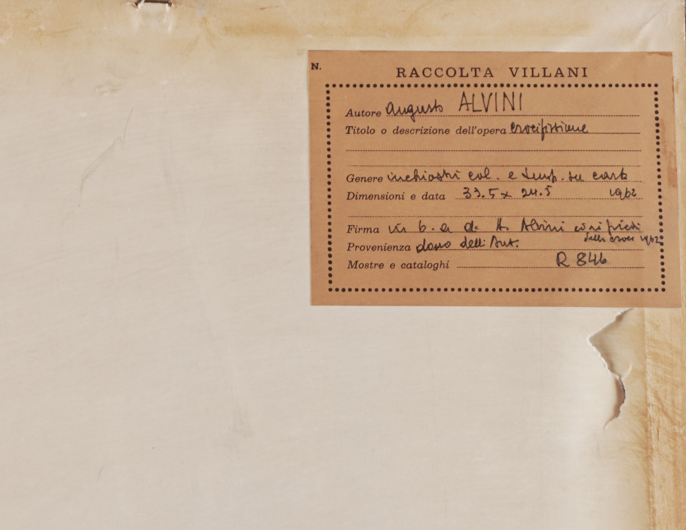 Augusto Alvini - Crocefissione