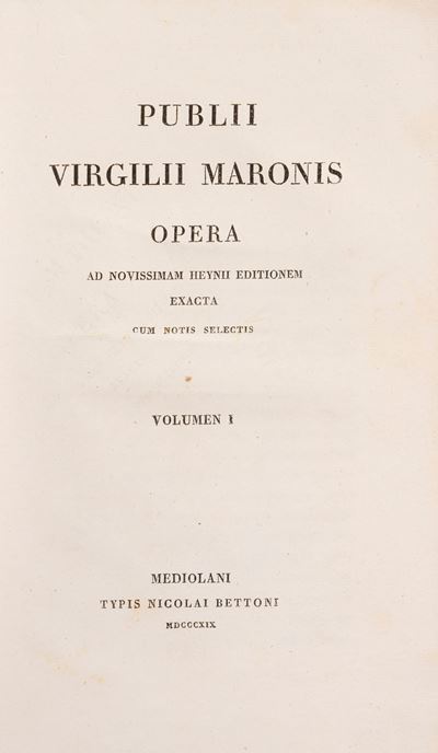 Opera in tre volumi