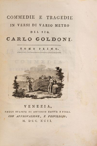Opere teatrali (edizione Zatta) — 19 volumi, 1792