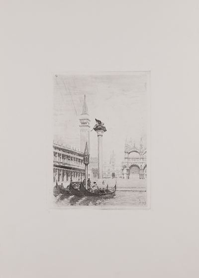 Vedute di Venezia, acqueforti