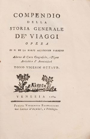Compendio della storia generale de' Viaggi