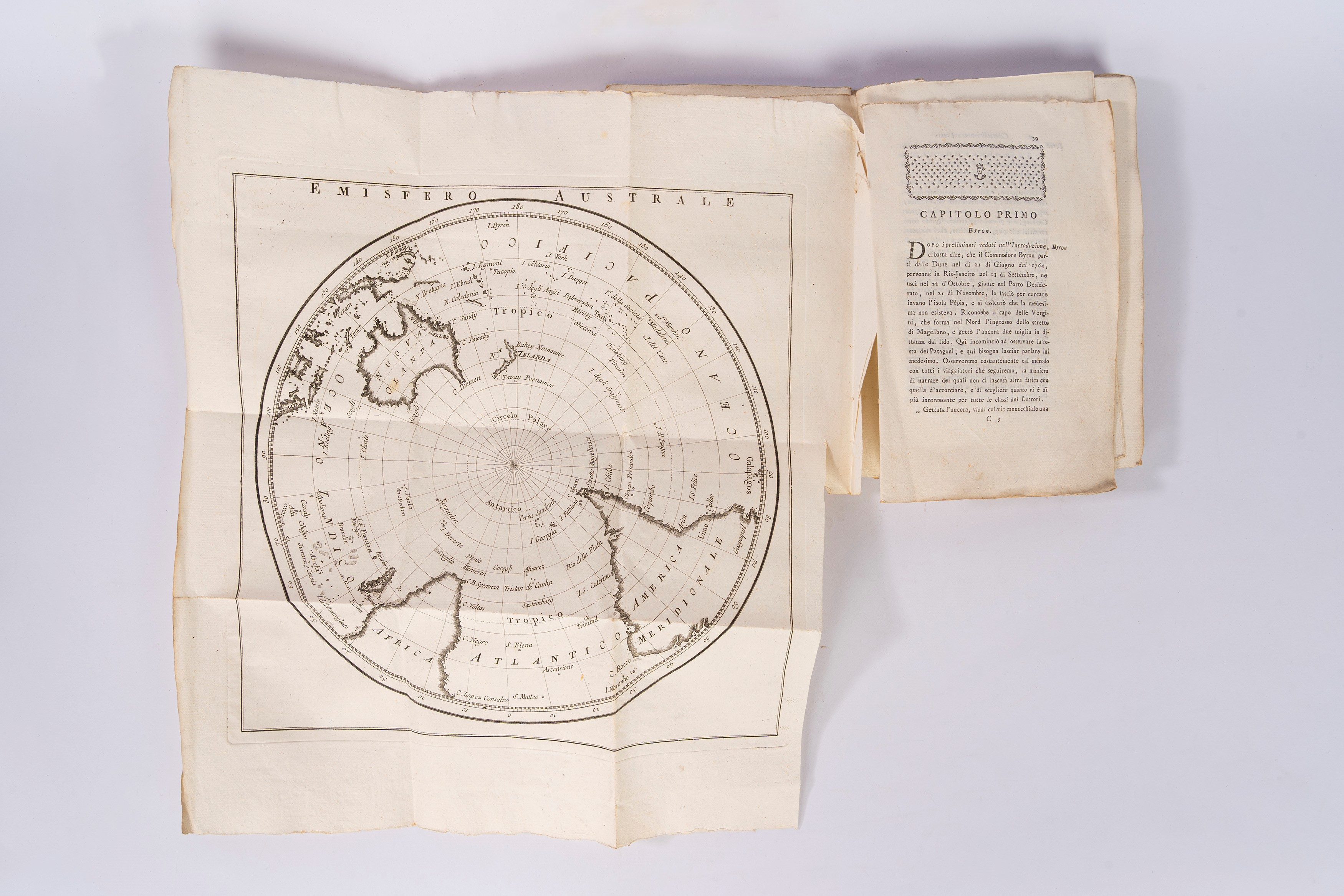 Jean-françois De la Harpe - Compendio della storia generale de' Viaggi (1781), diciassette volumi