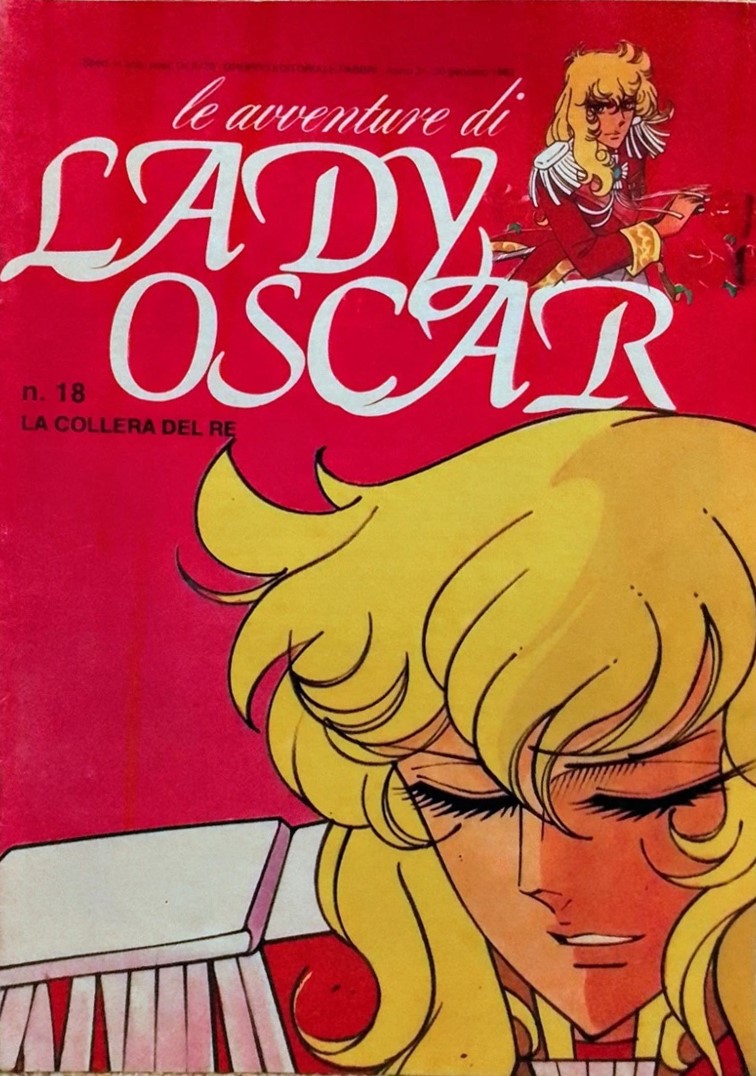 Sergio Frigerio - Lady Oscar - La collera del re (disegno originale di copertina)
