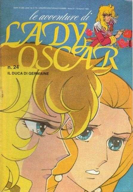 Sergio Frigerio - Lady Oscar – Il duca di Germaine, matita, tempera e acquerello su cartoncino