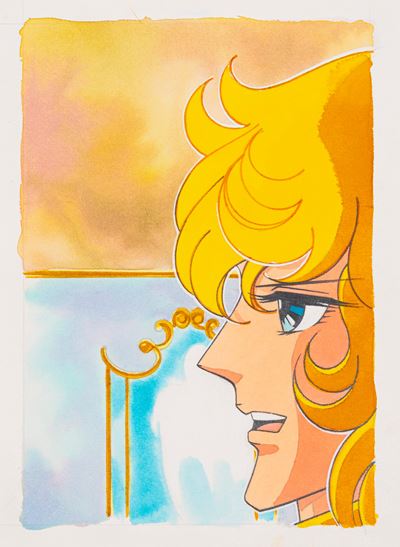 La promessa di Oscar (Lady Oscar) - bozzetto/carta di copertina