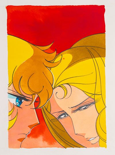 Lady Oscar - I debiti della regina (originale di copertina)