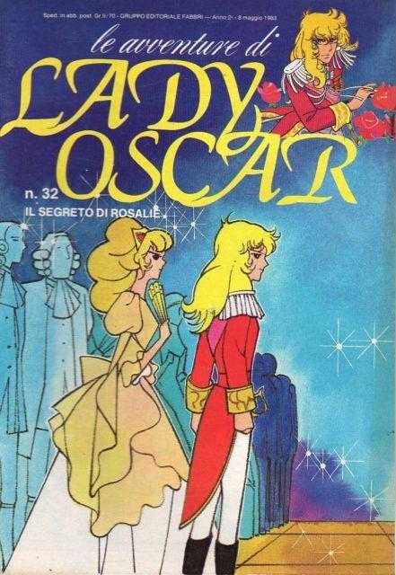 Sergio Frigerio - Lady Oscar – Il segreto di Rosalie, matita, tempera e acquerello su cartoncino ...