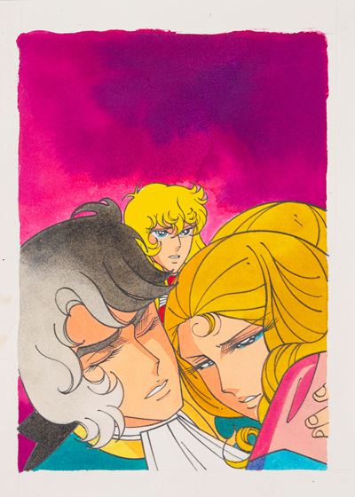 Lady Oscar - L'amore segreto, originale di copertina