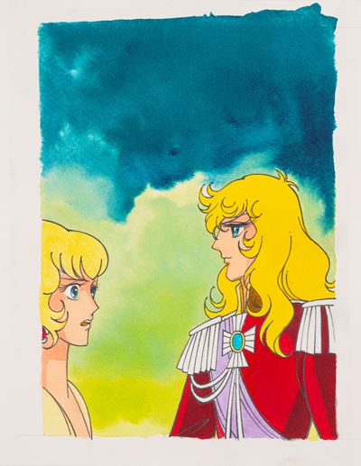 Lady Oscar - Addio sorellina! (originale di copertina)