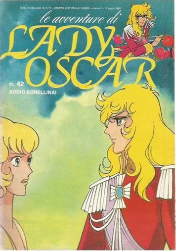Sergio Frigerio - Lady Oscar - Addio sorellina! (originale di copertina)