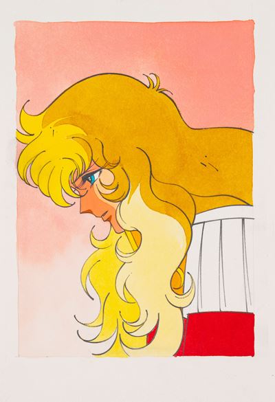 Lady Oscar - La lettera (studio per copertina)
