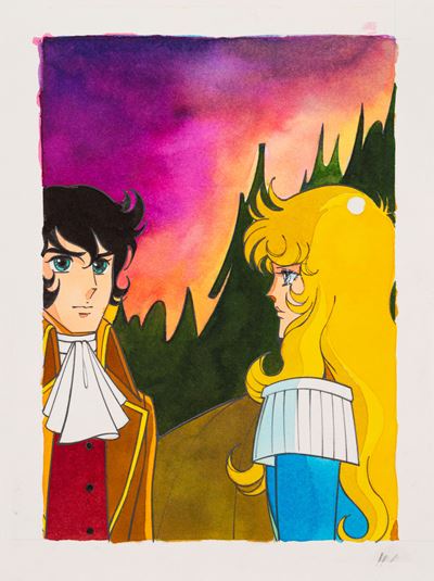 Lady Oscar - Il piano di Oscar (originale di copertina), 1983