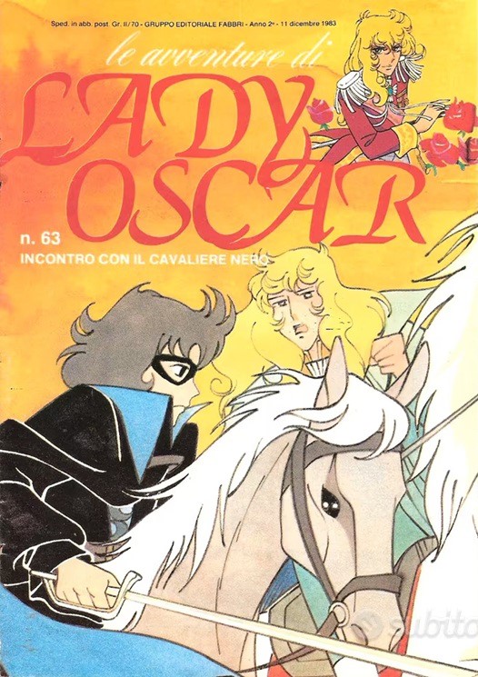 Sergio Frigerio - Lady Oscar - Incontro con il cavaliere nero