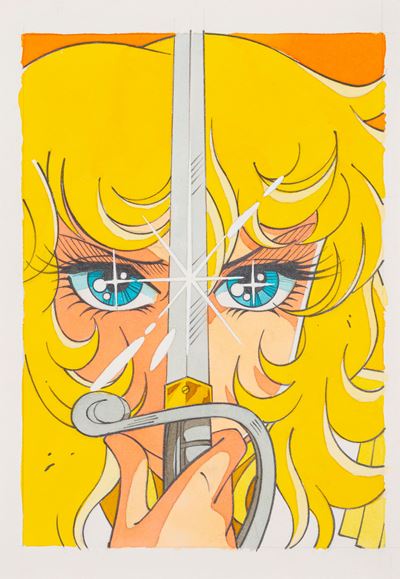 Lady Oscar - Una brutta avventura (originale di copertina, 1984)