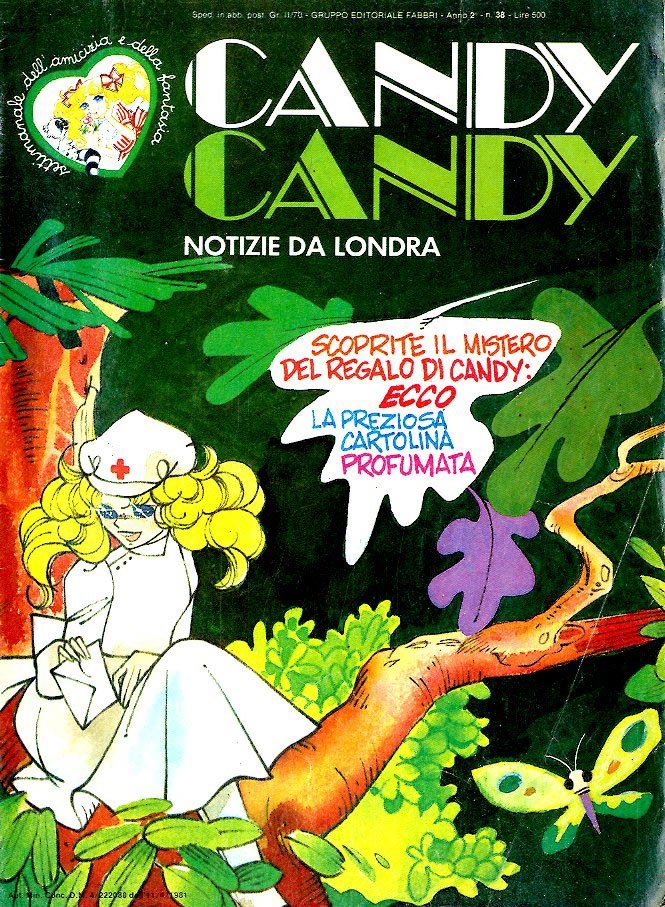 Sergio Frigerio - Candy Candy n. 38 – originale di copertina