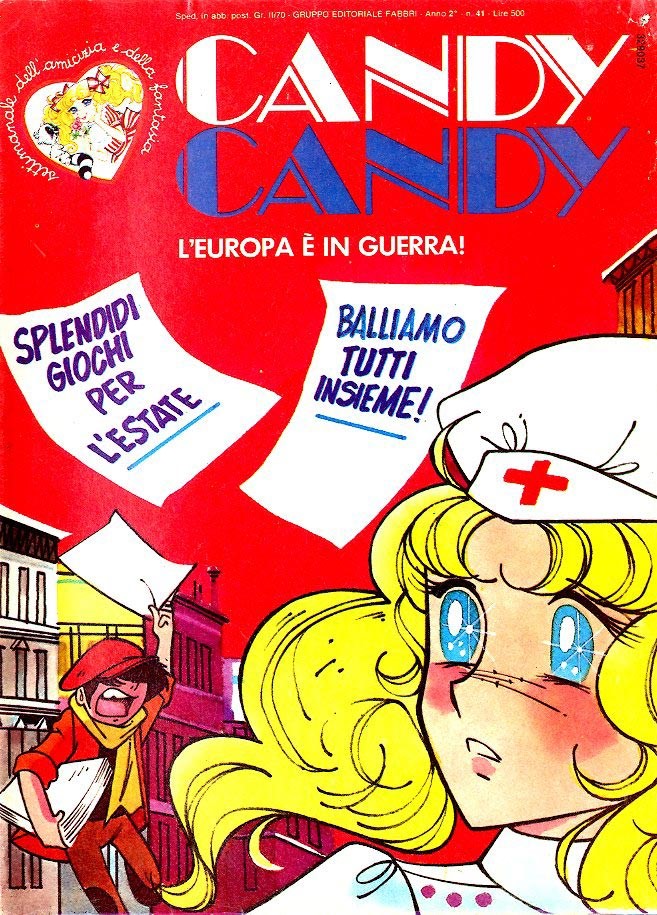 Sergio Frigerio - Candy Candy n. 41 (originale di copertina)