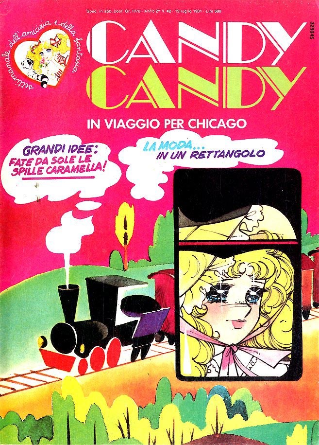 Sergio Frigerio - Candy Candy n. 42 (originale di copertina)