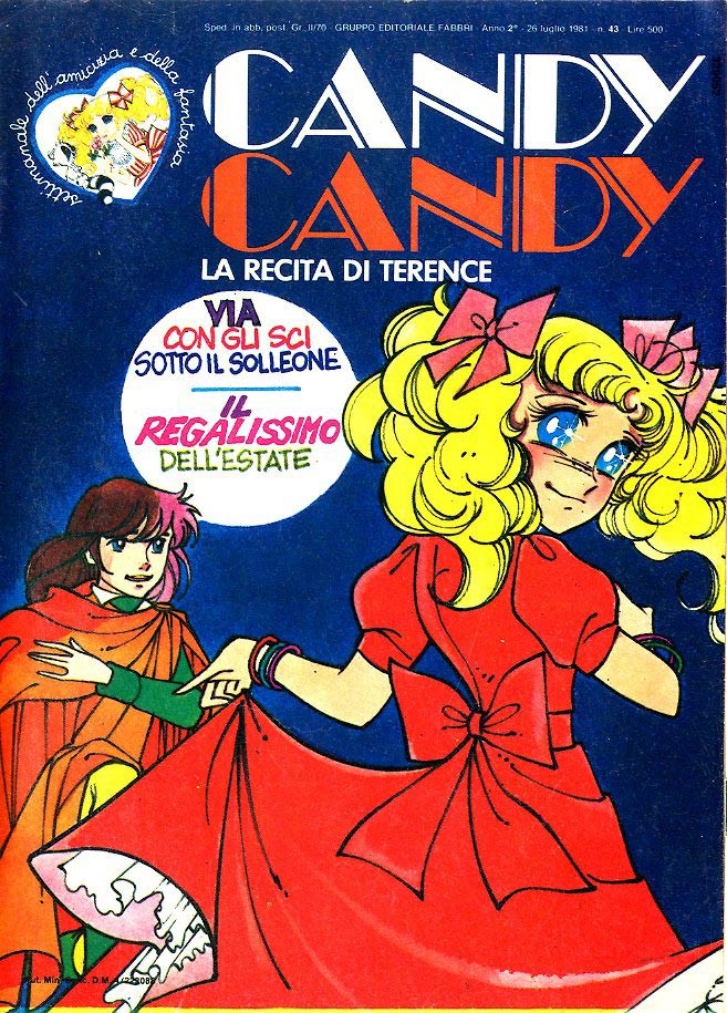 Sergio Frigerio - Candy Candy n. 43 – originale di copertina