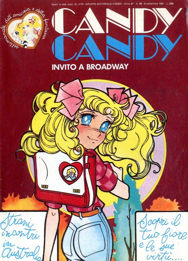Sergio Frigerio - Candy Candy n. 49 (originale di copertina)