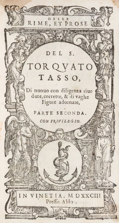 Delle Rime, Et Prose del S. Torquato Tasso