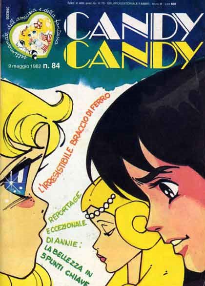 Sergio Frigerio - Candy Candy n. 84 — matita, tempera e acquerello su cartoncino
