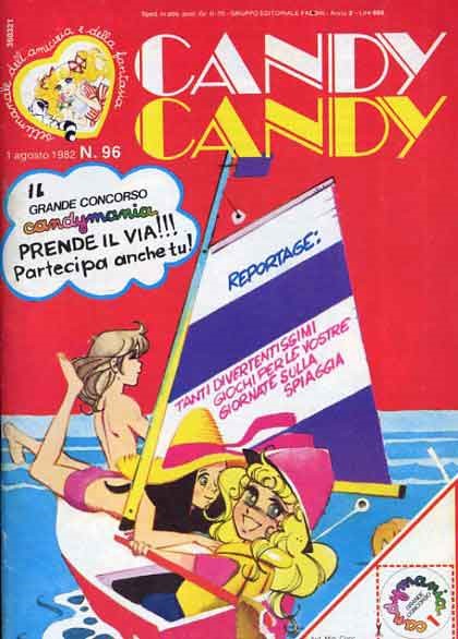 Sergio Frigerio - Candy Candy n. 96, matita, tempera e acquerello su cartoncino