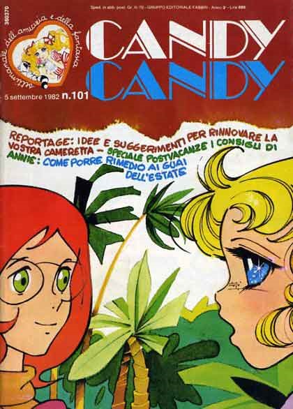 Sergio Frigerio - Candy Candy n. 101 (originale di copertina)