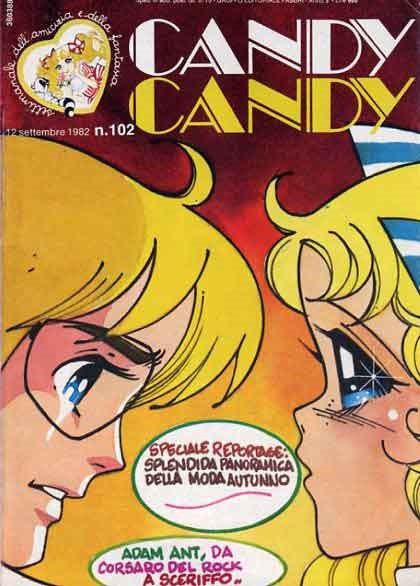Sergio Frigerio - Candy Candy n. 102 (originale di copertina), matita, tempera e acquerello su ca...