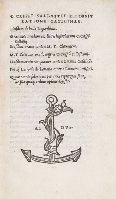 De Coniuratione Catilinae. Eiusdem De Bello Iugurthino. Orationes Quaedam Ex Libris Historiarum