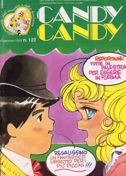 Sergio Frigerio - Candy Candy n. 122 (originale di copertina), matita, tempera e acquerello su ca...