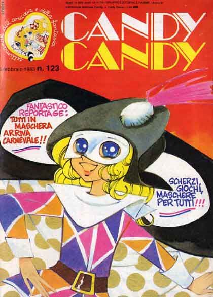 Sergio Frigerio - Candy Candy n. 123 (originale di copertina), 1983