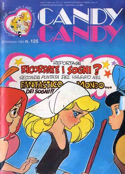 Sergio Frigerio - Candy Candy n. 125, matita tempera e acquerello su cartoncino