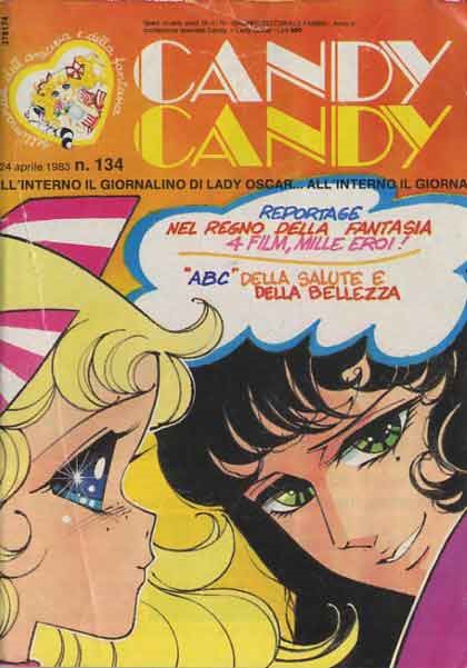 Sergio Frigerio - Candy Candy n. 134 — matita, tempera e acquerello su cartoncino