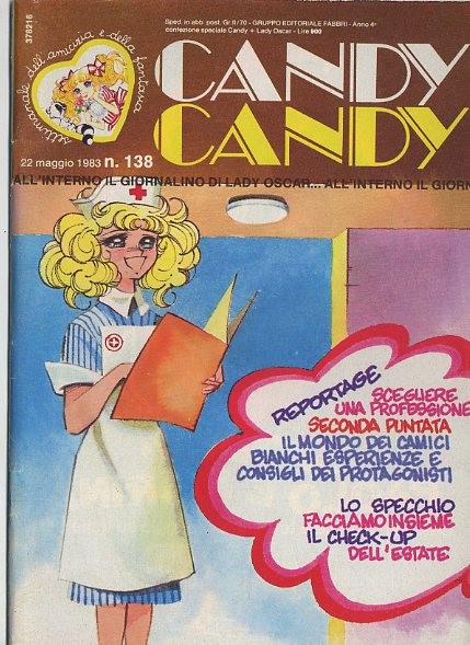 Sergio Frigerio - Candy Candy n. 138 — matita, tempera e acquerello su cartoncino