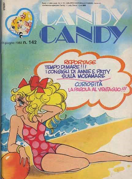 Sergio Frigerio - Candy Candy n. 142 (originale di copertina)