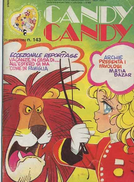 Sergio Frigerio - Candy Candy n. 143, matita, tempera e acquerello su cartoncino