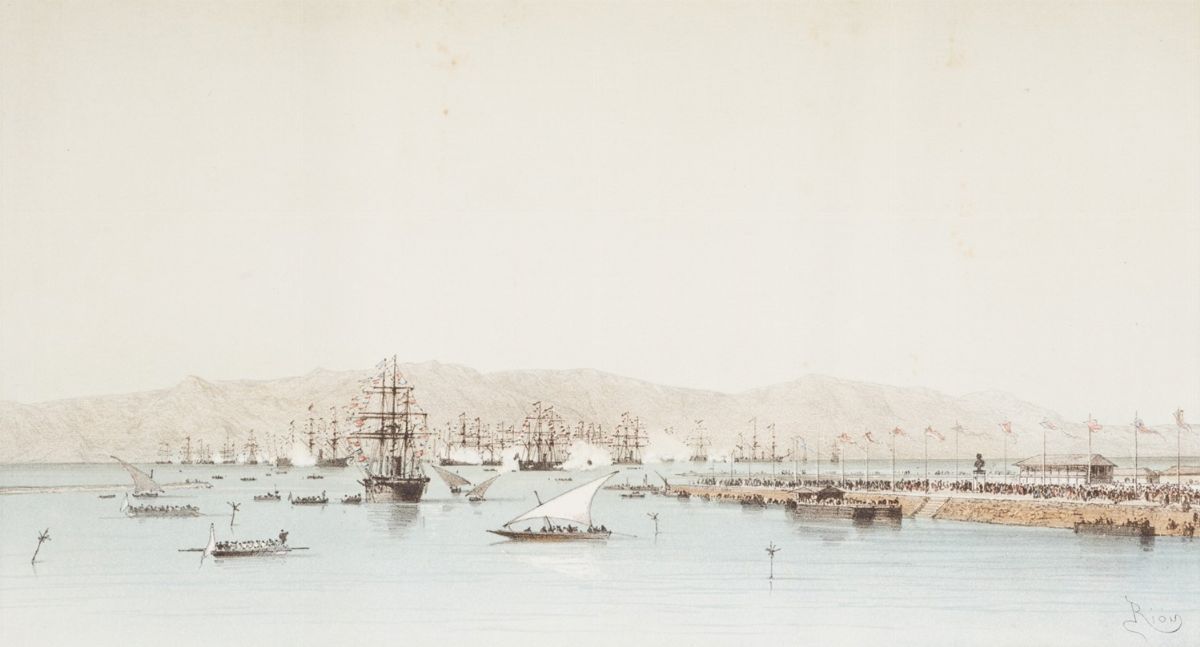 Suez - Fontane, Marius - Voyage Pittoresque a Traverse L'istime De Suez