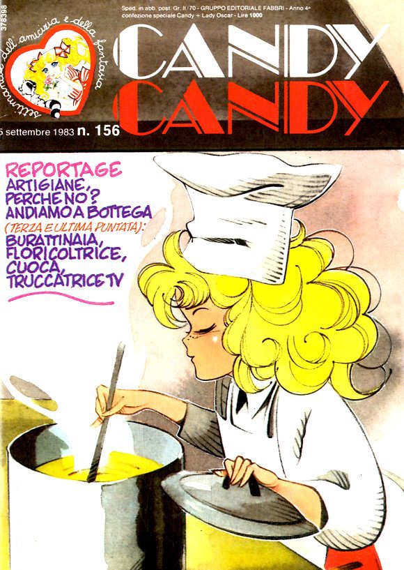 Sergio Frigerio - Candy Candy n. 156 – originale di copertina