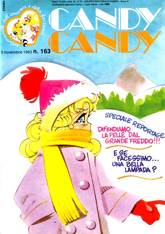 Sergio Frigerio - Candy Candy n. 163 (matita, tempera e acquerello su cartoncino)