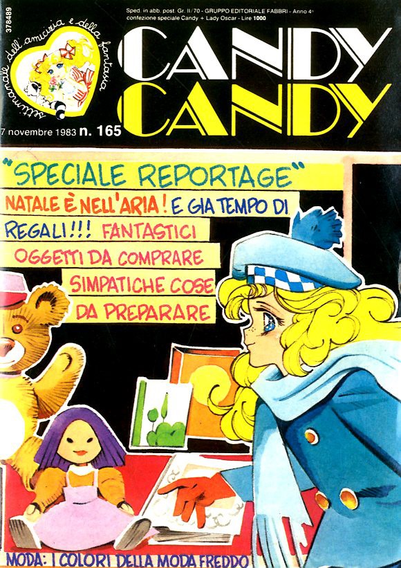 Sergio Frigerio - Candy Candy n. 165 (originale di copertina), 1983