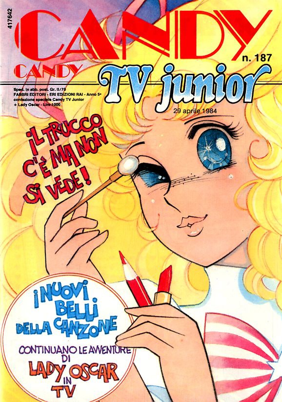 Sergio Frigerio - Candy Candy n. 187 – originale di copertina