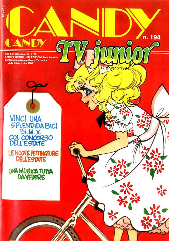 Sergio Frigerio - Candy Candy n. 194 (originale di copertina)