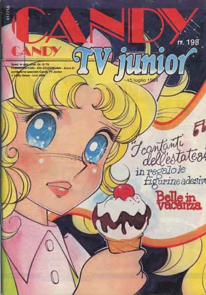 Sergio Frigerio - Candy Candy n. 198 (originale di copertina)