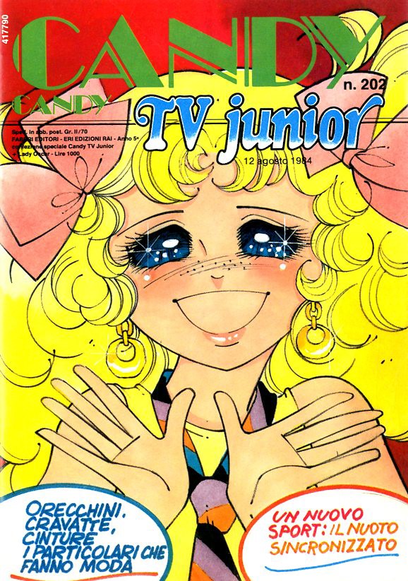 Sergio Frigerio - Candy Candy n. 202 (originale di copertina)