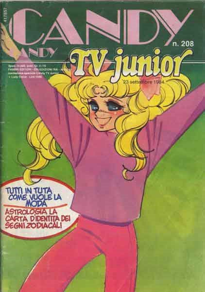 Sergio Frigerio - Candy Candy n. 208 (originale di copertina)